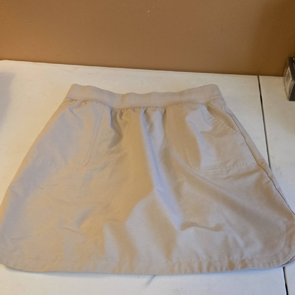 Izod Kids Skort in Light Tan